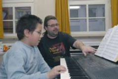 Keyboard-Unterricht