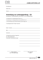 Download Anmeldeformular Leistungsprüfung D2