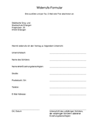 Download Widerrufsformular